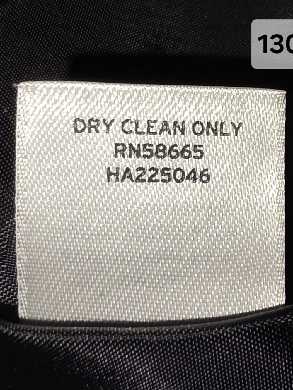 Halogen Black Sparkle Double-Breasted 3/4 Sleeve Pea Coat - Picture 7 of 8